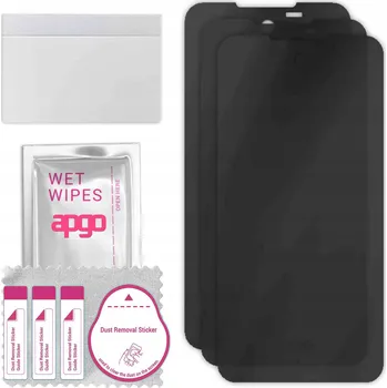 Vrták 3x Hybridní Sklo s Filtrem Soukromí pro Blackview BV6200 Pro, PRIVACY