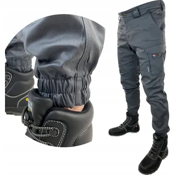 Pracovní oblečení Pracovní joggery BOZP DuduWork Šedé Elastické Velikost 44