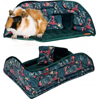 Pelíšek pro psa HLÍZDO POHOVKA PELÍŠEK POTAH Králíci Morčata Ježci Hlodavci 20x30cm