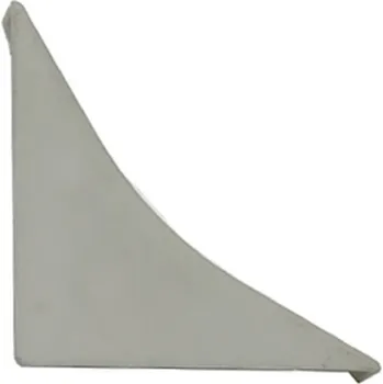 soklová lišta Levá koncovka k soklové liště PCV 23mm GRANIT