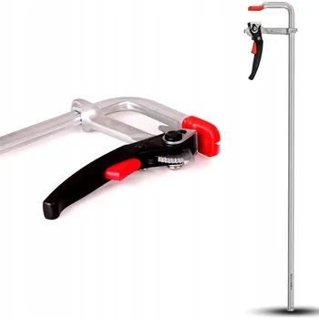 Truhlářská svěrka Svářecí svěrka 1000x120 Kovaná s ráčnou, zámečnická