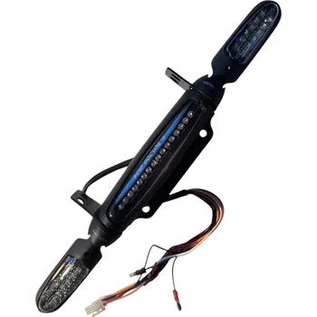 Osvětlení pro motocykl MAD Doctor´s Creatures s.r.l. Univerzální skupina zadního LED světla a blinkrů, homologované, MAD DOCTOR´S