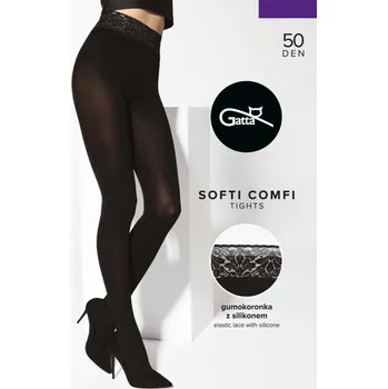 Dámské oblečení Gatta Softi-Comfi 50 DEN barva:nero 5-XL