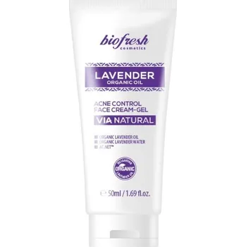 Pleťový krém Biofresh Natural Lavender Gel na obličej proti akné 50 ml