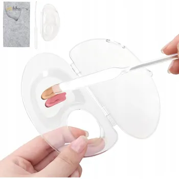 Přípravek na nehty Paleta na make-up Akrylová paleta na zdobení nehtů