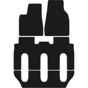 autokoberec Kobercové rohože Edecor velurové 4 ks