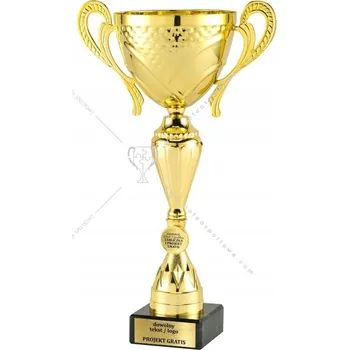 Zlatý Pohár s Emblémem 31 cm + GRAVÍROVÁNÍ DÁREK