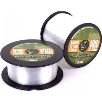 Vlasec Nash Hardcore Mono Clear 12lb 0,28 mm 300m