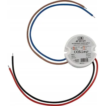 IP kamera LED napájecí zdroj do krabičky MW Power 12V 20W 1.67A IP67 AF2012Y