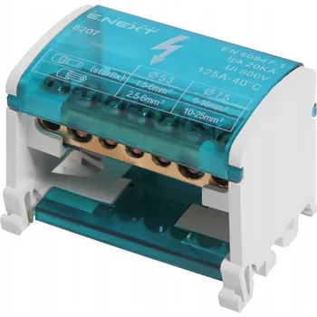 Propojovací lišta Enext 400 V IP20 125 A