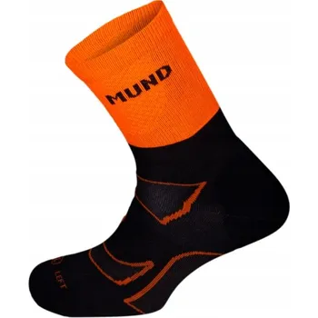 Pánské ponožky Mund Plogging sportovní ponožky oranžové XL (46-49)