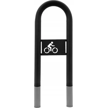 stojan na kolo Stojan na kolo pro městské kolo retro stojany na kola U 36 cm průměr 60,3 mm