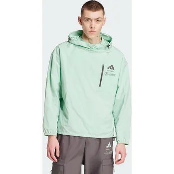 ADIDAS Větrovka Mercedes - AMG PETRONAS FORMULA ONE TEAM L FIALOVÁ|ZELENÁ