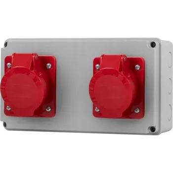 Rozvaděč F-ELEKTRO Staveništní rozvaděč, skříň horizontální 2x32/5