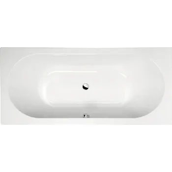 Vana Oválná akrylátová vana Polysan Viva B, odtok uprostřed, 175 x 80 cm