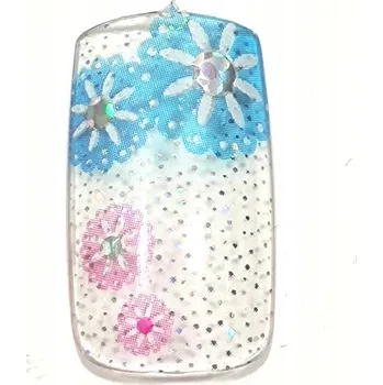 TIPSY UMĚLÉ NEHTY MANIKÚRA VZORY LASEROVÝ EFEKT 10 Ks + LEPIDLO DÁREK