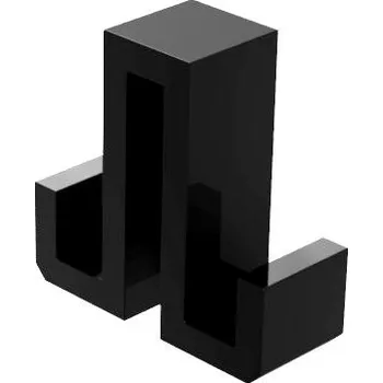 Věšák Háček bez vrtání Delospro černý