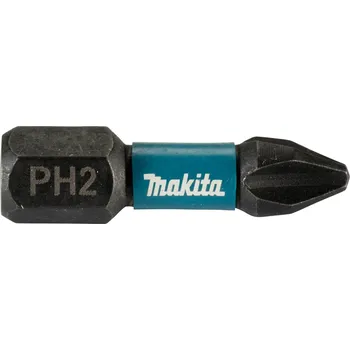 Bit Makita E-12360K Torzní bit PH2x25, 1ks, 1/4" Impact black