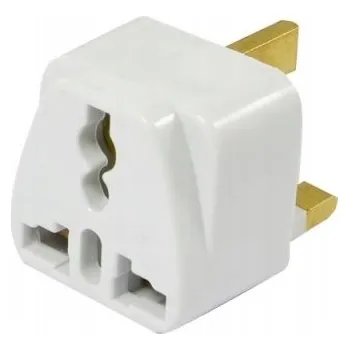 ADAPTÉR TYP G (UK) DO EU, ANGLICKÁ / BRITSKÁ ZÁSUVKA