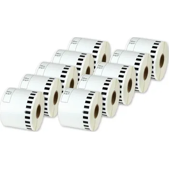 Pásek do tiskárny Páska Specmark pro Brother QL DK-22205 62mm x 30,48m bez držáku, 10 rolí