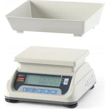 Kuchyňská váha Obchodní váha LCD s ověřením 15 kg HENDI TEKO+LCD15T-P1