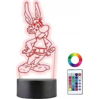 Lampička Noční lampa Plexido vícebarevná