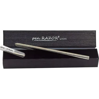 Břitva na holení PEN RAZOR Profesionální BŘITVA, SADA 20 ČEPELÍ