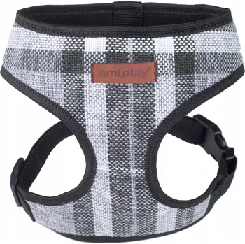 Postroj pro psa Nastavitelné postroje pro psy Scout London XXL Šedé