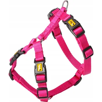 Postroj pro psa DINGO Postroj GUARD ENERGY 4 přezky velikost S - růžové