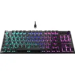 Herní mechanická klávesnice Turtle Beach Vulcan TKL AIMO, Linear Red Sw. US, černá