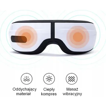 Masážní přístroj MASÁŽNÍ PŘÍSTROJ NA OČI, PRO OČNÍ OKOLÍ, MASÁŽNÍ BRÝLE