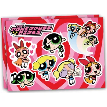 samolepka Ozdobné samolepky na dárky pro děti Raketové holky