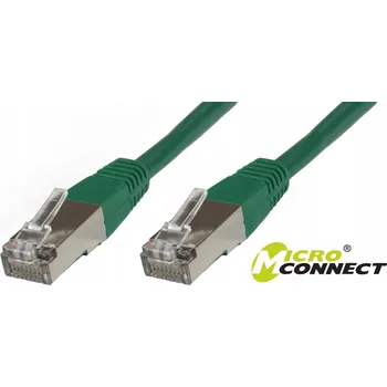 Síťový kabel MicroConnect F/UTP CAT6 15m Zelený PVC kabel