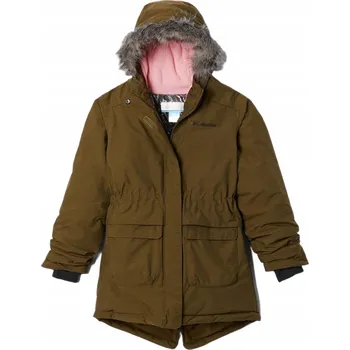 Dětská péřová bunda Columbia Nordic Strider new olive heather L