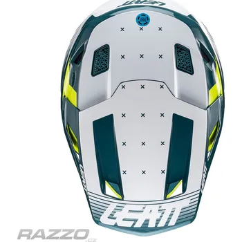 Helma na motorku Náhradní kšilt helmy Leatt Visor Moto 7.5 V24 Acid Fuel 2024