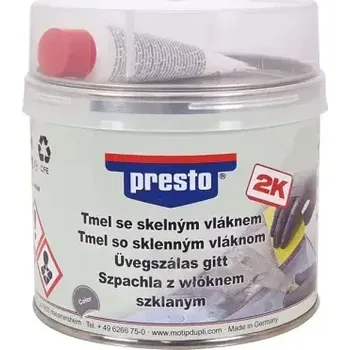 Tmel PRESTO Tmel se skelným vláknem světle šedá 1kg