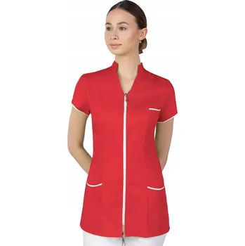 Dámské sako 36 DÁMSKÝ ZDRAVOTNICKÝ BLEJZR halenka na zip KOSMETICKÝ PLÁŠŤ 308