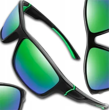 Sluneční brýle Polarizační zrcadlové brýle s filtrem na kolo, sportovní sluneční brýle