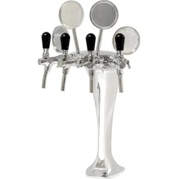 Příslušenství pro výčepní zařízení LINDR.CZ Stojan 4x kohout chrom