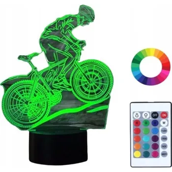 Lampička Noční lampa Umění Gravírování, vícebarevná