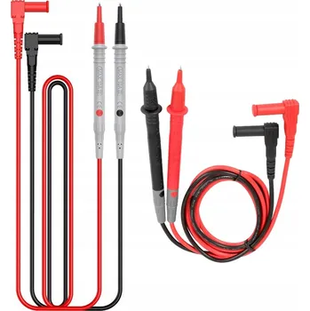 Měřicí testovací kabely s konektory HABOTEST 1 metr, 20 AWG, sada 2 KS