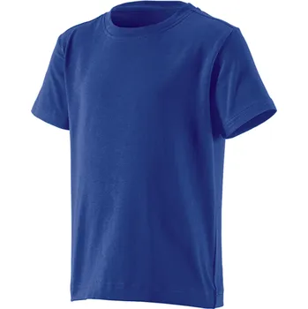 Chlapecké tričko e.s. Tričko cotton stretch, dětská velikost 98/104 modrá chrpa Strauss