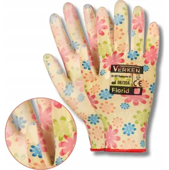 Pracovní rukavice Rukavice Stylizer Sp. z o.o. Florid, velikost 6 - XS, 1 pár