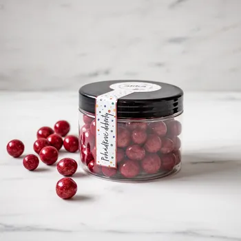 Alika Zdravé ořechy Dóza Lyofilizovaný černý rybíz v jogurtové polevě 300g