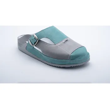 Dámská zdravotní obuv Dámské pantofle Medistyle Parina 5P-J17/1, šedo zelené 39