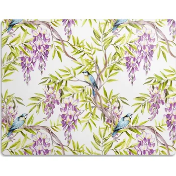 Miska pro psa Podložka pod misku pro psa kočku Ptáci na větvi 60x40