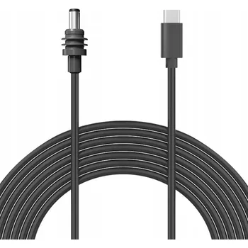 IP kamera Napájecí kabel USB-C na DC pro satelit, 3 metry, 20AWG, 100 W, IP68, CC