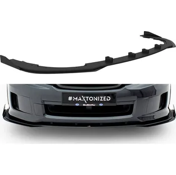 Autodíl Street pro spojler pod nárazník lipa + flaps Subaru Impreza WRX STI Mk3 Facelift černý