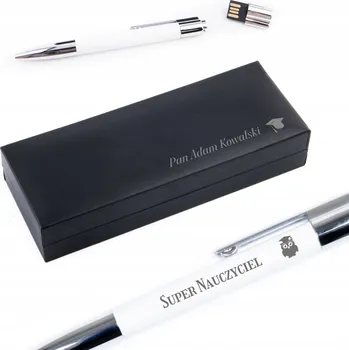 USB flash disk Flash disk MemoRabbit DS-1010 ve tvaru PROPISKA BÍLÝ + POUZDRO P15 16 GB USB 2.0 bílý