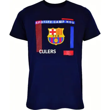 Chlapecké tričko FC Barcelona Dětské tričko FC Barcelona, tmavě modré, bavlněné Velikost: 9-10 r